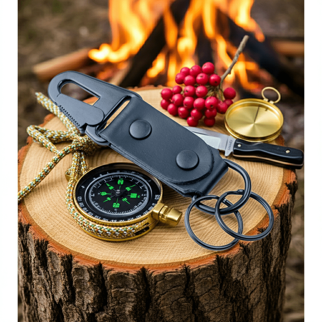 Everyday Carry Matt Black Belt Clip EDC Utility Clip Compact